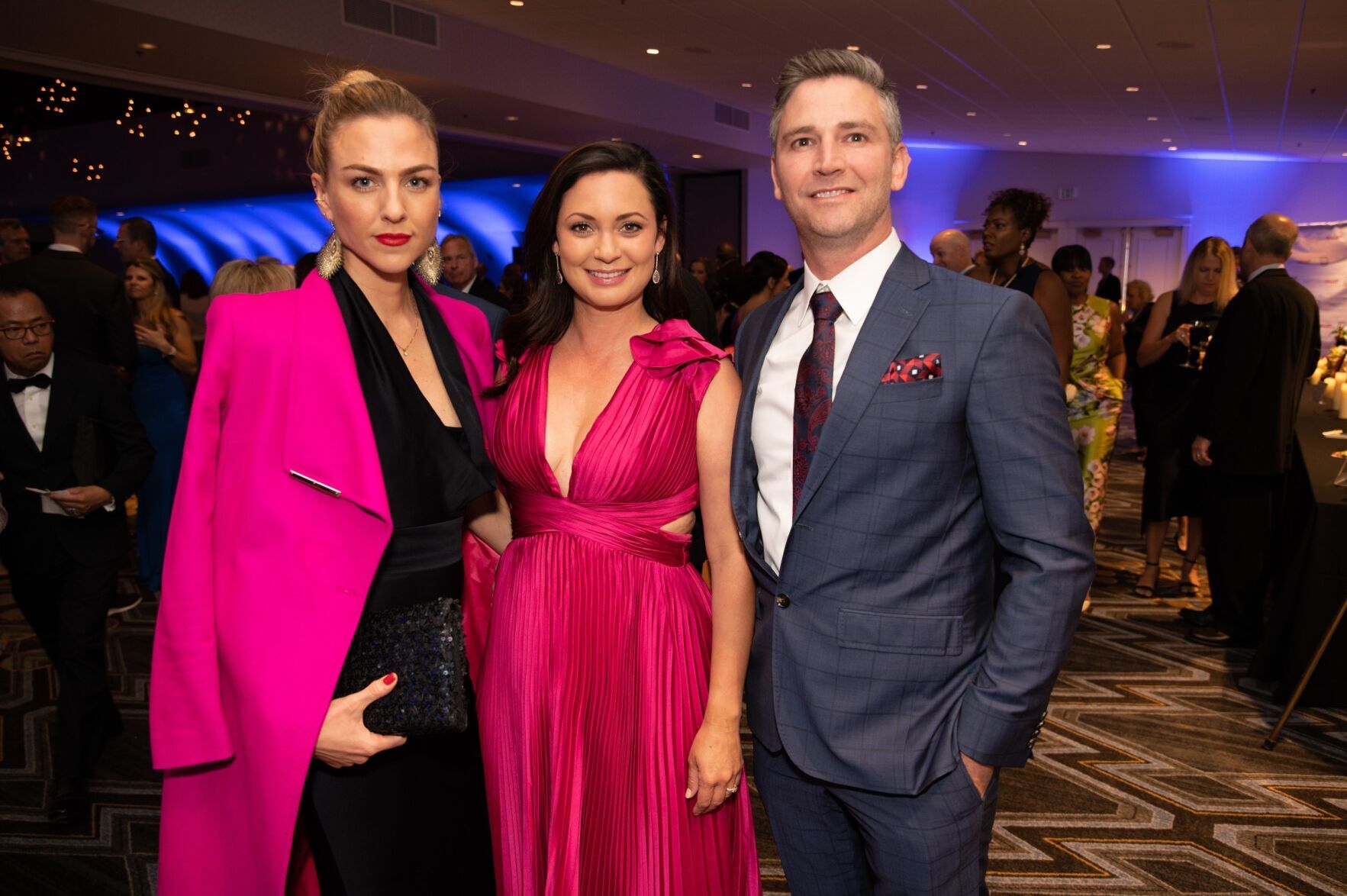 Scarlett Monks with Renee and Jacques Weber